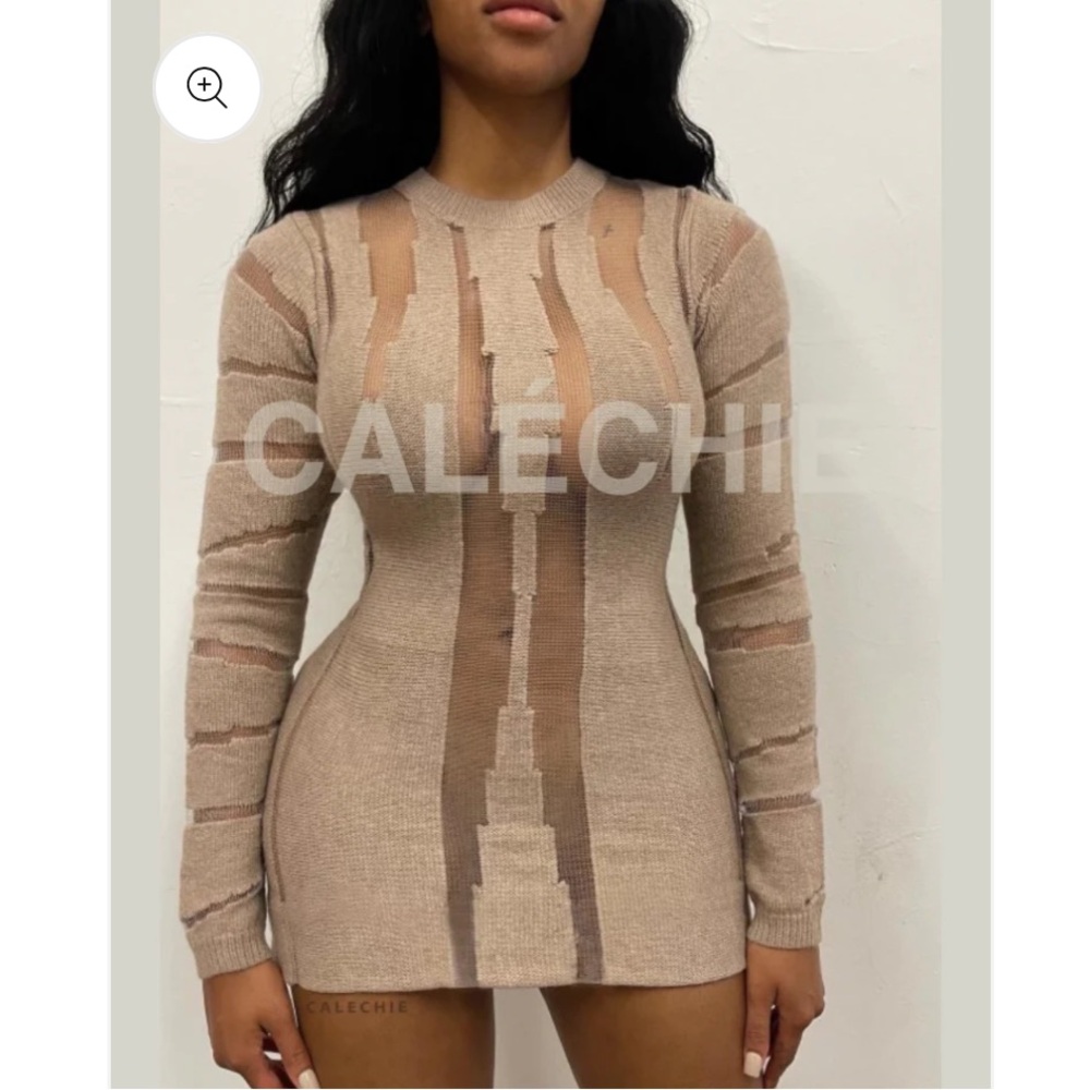 CALECHIE
Illusion Knit Mini